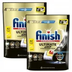 N&otilde;udepesutabletid Finish All-in-one Ultimate Plus Lemon, 82 tk, 2 pakki
