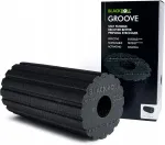 Vibro-faasidega massaažirull, 30 cm, must