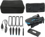 Kokkupandav droon HD kaameraga BOROCO X6, WiFi, GPS, puldikontrolliga