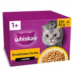 Niiske kassitoit WHISKAS Adult Poultry Feast, 24 x 85 g