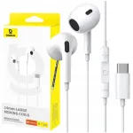 Juhtmega k&otilde;rvaklapid mikrofoniga ja juhtpuldi funktsiooniga USB-C BASEUS Encok CZ17