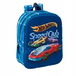 Laste seljakott Hot Wheels, v&auml;ike, sinine, 3D disainiga