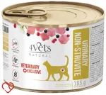 4Vets Natural Urinary niiske kassitoit, 185 g, kuseteede toetuseks
