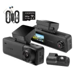 DDPAI N4T Pro 4K HDR videosalvesti 3 kanaliga, &uuml;hendussarja ja 64 GB m&auml;luga