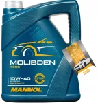Mootori&otilde;li MANNOL Molybdenum 10W-40, 5 l, 75055, valmistatud 2026-02