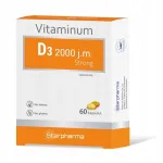 Vitaminum D3 2000j Strong Starpharma toidulisand, 60 kapslit