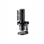 Juhtmega USB mikrofon BOYA K9 lauahoidiku ja RGB-ga, 108 dB