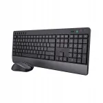 Trust Trezo klaviatuur ja hiir, must, QWERTY, H
