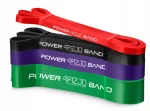 POWER BAND 4FIZJO vastupanukummide komplekt, 4 t&uuml;kki, 6&ndash;36 kg, 208 cm