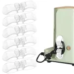 Isetapuvad PVC kaablipidurid kodutehnika juhtmetele, 6 tk