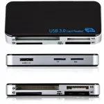 USB3.0 kaartide lugeja Micro SD, MS Duo, M2, CF, XD