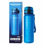 Aquaphor City 0,5 l filtreeritud pudel Tritan sinise filtriga
