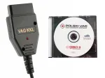 Diagnostiline kaabel KKL VAG koos VAG 2.5 FTDI VW Audi Skoda Seat programmiga