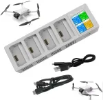 Droonilaadija HUB DJI Mini 3 / Mini 3 Pro / Mini 4 Pro / Mini 5 Pro, 4 akule