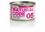 NATURAL CODE 05 koeratoit kana ja singiga 85g