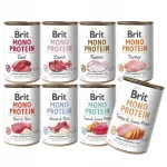 Brit MONO PROTEIN koerakonservid, erinevad maitsed, 8 x 400 g