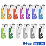 USB m&auml;lupulk 64GB 3.0 TWISTER, 25 v&auml;rvi