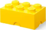 LEGO hoiukast Brick 6, kollane, 38 cm