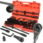 MAR-POL peasarjade komplekt 26 tk 3/4" ja 1", 6pt ja 12pt, kohver M58249