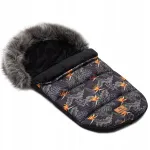 Soojusmagamiskott vankrile, kelgule, 5in1, karvaga, veekindel, 85 cm