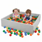 Kiddymoon laste kuiv bassein 200 palliga 120x30 cm