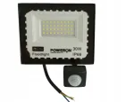 30W IP66 liikumisanduriga mini LED halogeen v&auml;lisvalgusti