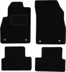 Opel Astra J/IV 2010&ndash;2015 mustad sametist auto mattid