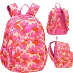 3-kambriline kooli seljakott RIDES FLORAL ROSA CoolPack 27 l