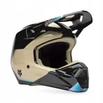Mootorratta kiiver Fox V1 Hello Future, must, suurus XL
