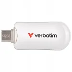 Verbatim Plectra USB-m&auml;lupulk 512GB, USB-C 3.2 Gen 1, valge
