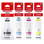 CANON GI-41 tindikomplekt, 4 v&auml;rvi, PIXMA G1430, G2470, G3430, G3470, G4470, G1420