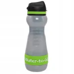 Veepudel filtriga Water-to-Go, suhkrurooplastik, 550 ml, roheline, 2024