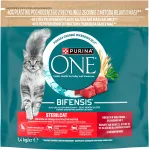 PURINA ONE STERILCAT kuiv kassitoit veiselihaga, 1,4 kg