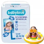 Ujumism&auml;hkmed BABYLOVE L 10-14 kg 12 tk