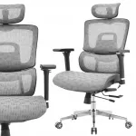 Suur ergonoomiline b&uuml;rootool Spacetronik, reguleeritav, p&ouml;&ouml;ratava mehhanismiga