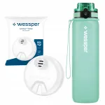 Veepudel Wessper Actitex Tritan 0,5 l roheline