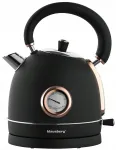 Elektriline veekeetja RETRO Klausberg KB-7905, 1,8 l, termomeetriga, 2200 W, must