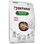 Kassitoit ONTARIO CAT SENSITIVE DERMA LAMB DUCK 6,5 kg