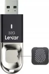USB m&auml;lupulk Lexar JumpDrive Fingerprint F35, 32GB, USB 3.0, s&otilde;rmej&auml;lje kaitsega