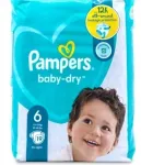 M&auml;hkmed Pampers Active Baby Dry, suurus 6, XL, 76 tk (4x19)