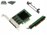 V&otilde;rgukaart Kalea Informatique 4x LAN RJ45 Gigabit Ethernet, PCIe, sobib Lenovo jaoks