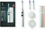 OCLEAN X Ultra ultraheli hambahari piparm&uuml;ndirohelises toonis, komplekt