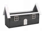 Puidust lillekast HERBS COTTAGE 42x18x14/25 cm, hall