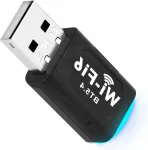 USB v&otilde;rguadapter Wi-Fi 6-ga, kahe sagedusega ja Bluetooth 5.4-ga