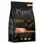 Kuivtoit kassidele PIPER kanaga, 3 kg
