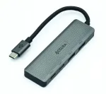 USB jagaja Accura, 2x USB 3.0, 2x USB-C 3.0, USB-A/USB-C 4in1