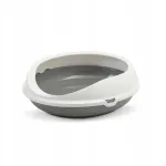 Kassitualett Savic Figaro, hall, 55&times;48,5&times;15,5 cm, plastikust