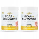Aminohapped VITALMAX BCAA + Glutamiin 2x400g, kaks maitset