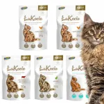 Hiltoni k&uuml;lmkuivatatud kassisn&auml;kid, 5 x 30 g &ndash; kana, pardi-, veise- ja krilliliha