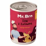 Koerakonservid MR. BRO metssigade ja j&otilde;hvikatega, 400 g